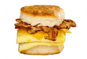 Bryants Breakfast, Bacon Egg Cheese Biscuit